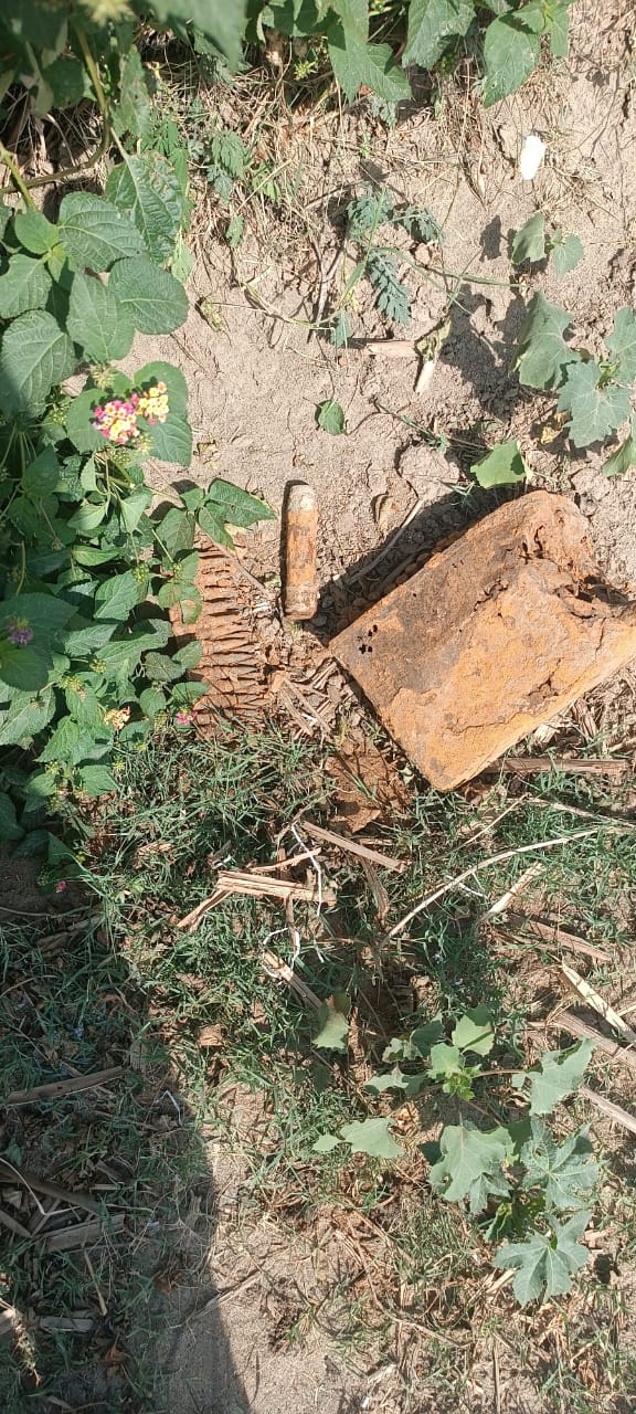 'Rusted LMG Rounds Found by BSF Near Ramgarh, Samba'